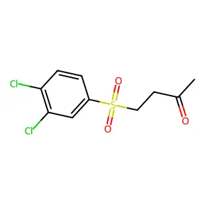 4-[(3,4-Dichlorophenyl)sulfonyl]butan-2-one structure