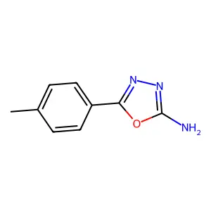 5-(4-Methylphenyl)-1,3,4-oxadiazol-2-amine structure