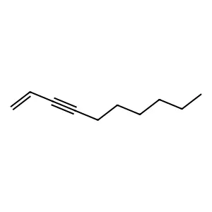 1-Decen-3-yne structure