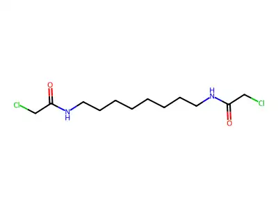 Acetamide, N,N'-1,8-octanediylbis[2-chloro- structure