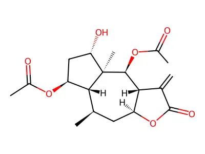 2-Acetylflexuosin A structure
