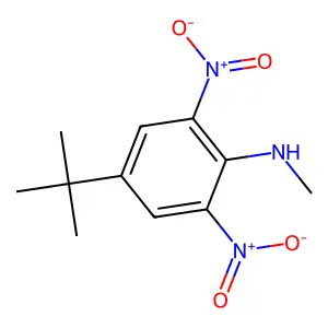 4-tert-Butyl-N-methyl-2,6-dinitroaniline structure