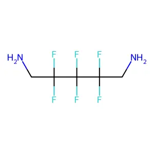 1,5-Pentanediamine, 2,2,3,3,4,4-hexafluoro- structure
