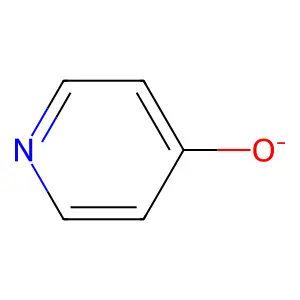 4-Pyridinol, ion(1-) structure