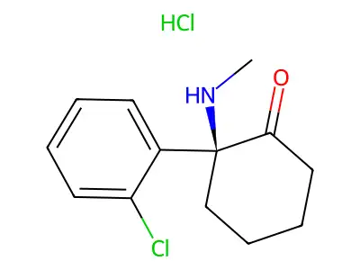艾氯胺酮 structure