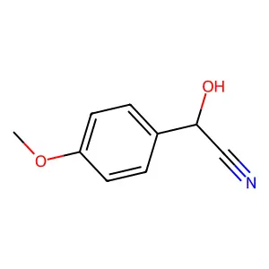 (4-Methoxyphenyl)glycolonitrile structure