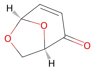 6,8-Dioxabicyclo3.2.1oct-3-en-2-one, (1R,5R)- structure