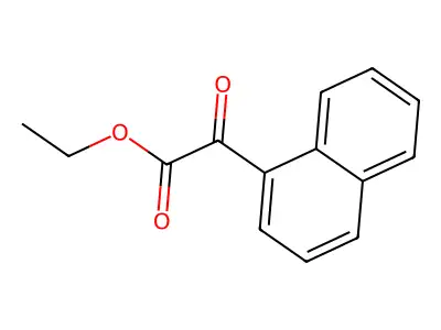 Ethyl (naphthalen-1-yl)(oxo)acetate structure