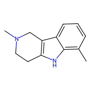2,6-Dimethyl-2,3,4,5-tetrahydro-1H-pyrido[4,3-b]indole structure