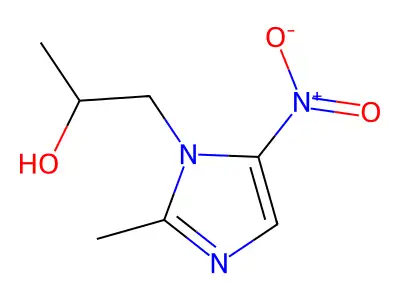 塞克硝唑 structure
