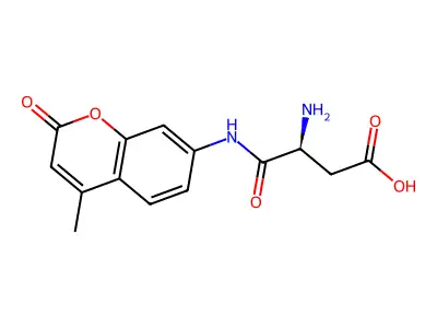 H-Asp-AMC structure