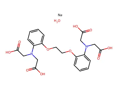 BAPTA-Na4 structure