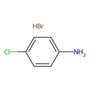 p-Chloroaniline hydrobromide structure