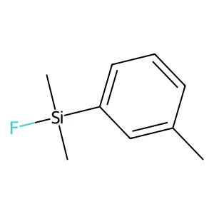 Silane, fluorodimethyl(3-methylphenyl)- structure
