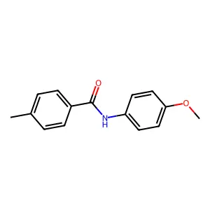 N-(4-methoxyphenyl)-4-methylbenzamide structure