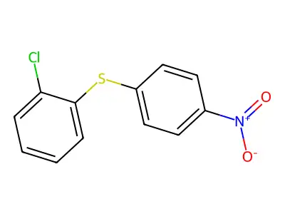 1-Chloro-2-[(4-nitrophenyl)sulfanyl]benzene structure