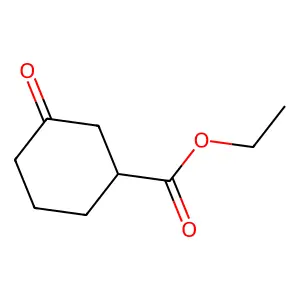 Ethyl 3-oxocyclohexanecarboxylate structure
