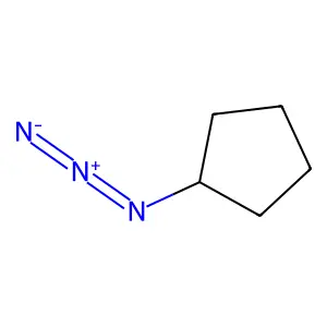 Azidocyclopentane structure