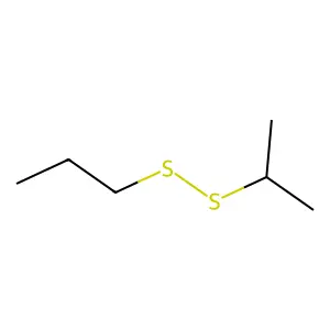 Isopropyl propyl disulfide structure