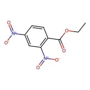 Ethyl 2,4-dinitrobenzoate structure