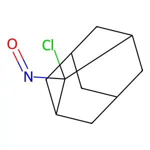Adamantane, 2-chloro-2-nitroso- structure