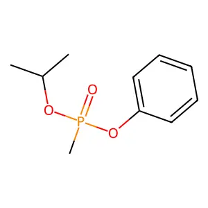 异丙基苯基甲基膦酸 structure