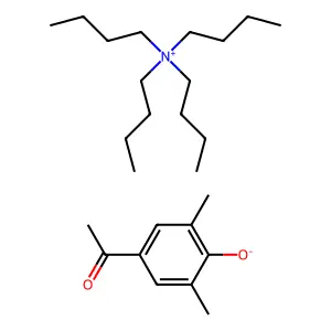 Tetrabutyl ammonium, salt with 4'-hydroxy-3',5'- structure