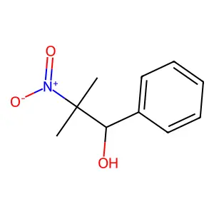 Benzenemethanol, alpha-(1-methyl-1-nitroethyl)- structure