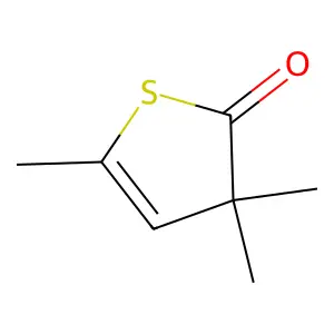 2(3H)-Thiophenone, 3,3,5-trimethyl- structure