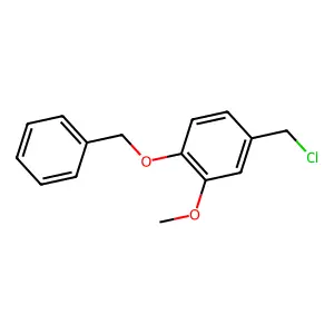 1-(Benzyloxy)-4-(chloromethyl)-2-methoxybenzene structure