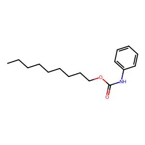 Nonyl N-phenylcarbamate structure