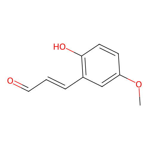 3-(2-Hydroxy-5-methoxyphenyl)prop-2-enal structure
