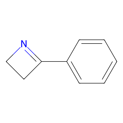 Azete, 2,3-dihydro-4-phenyl- structure