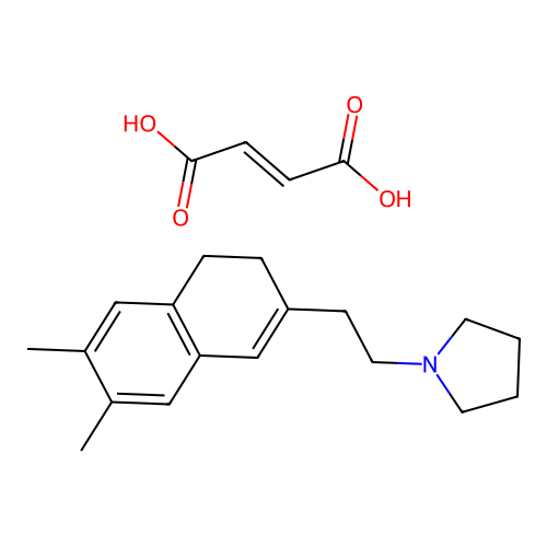 AH-9700 fumarate structure