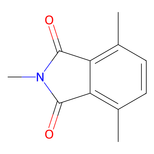 2,4,7-trimethyl-1H-isoindole-1,3(2H)-dione structure