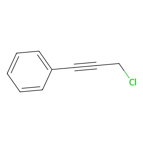 (3-Chloroprop-1-yn-1-yl)benzene structure
