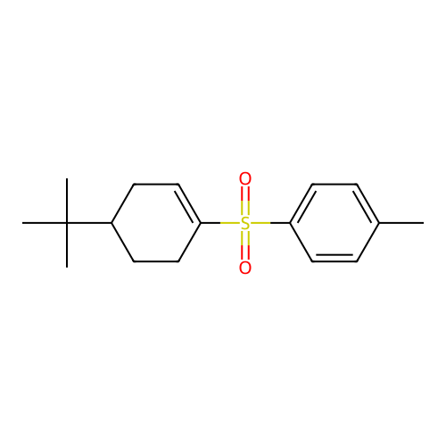 1-[(4-Tert-butyl-1-cyclohexen-1-yl)sulfonyl]-4-methylbenzene structure