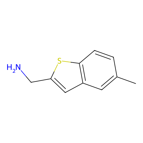 (5-Methylbenzo[b]thiophen-2-yl)methanamine structure