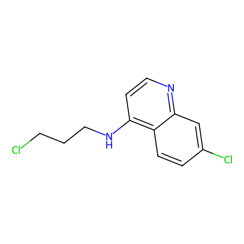 7-Chloro-N-(3-chloropropyl)quinolin-4-amine structure