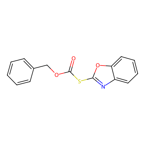 Benzyl 1,3-benzoxazol-2-ylsulfanylformate structure