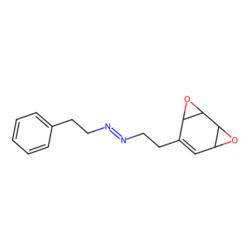 Diazene, bis(2-phenylethyl)-, dioxide structure