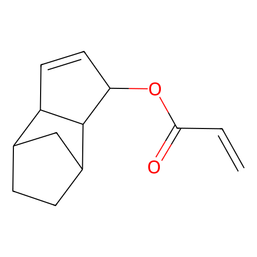 Hexahydro-4,7-methano-1H-indenyl acrylate structure