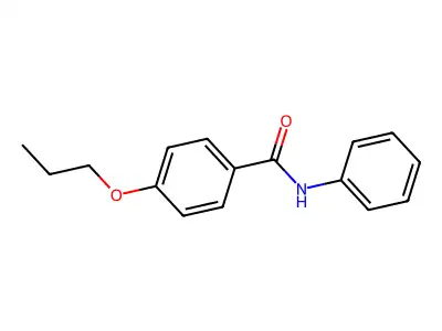 N-phenyl-4-propoxybenzamide structure