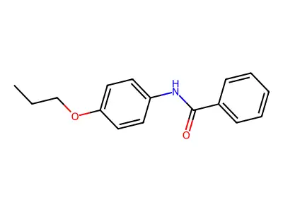 N-(4-propoxyphenyl)benzamide structure
