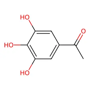 3',4',5'-Trihydroxyacetophenone structure