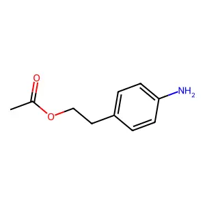 2-(4-Aminophenyl)ethyl acetate structure