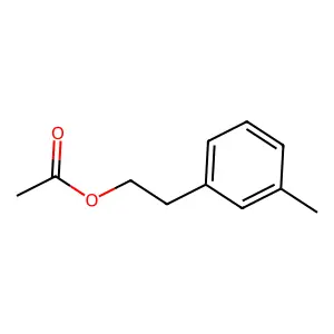 Phenethyl alcohol, m-methyl-, acetate structure