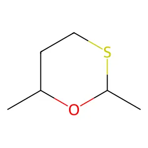 2,6-Dimethyl-1,3-oxathiane structure