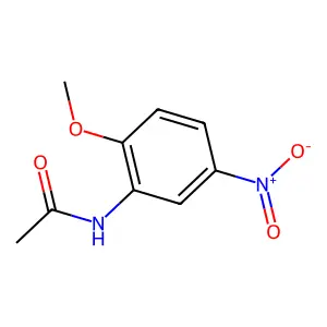 N-(2-甲氧基-5-硝基苯基)乙酰胺 structure