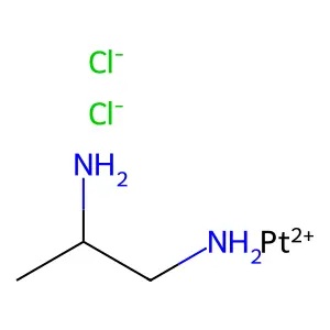 Platinum(II),2-propanediammine)- structure